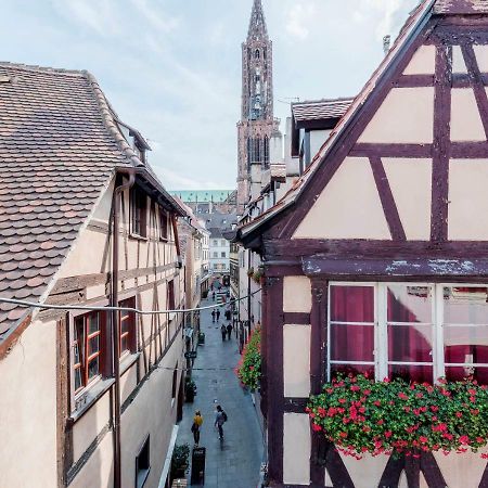 Le Carré d'or - Appartement avec vue Cathédrale Estrasburgo Exterior foto