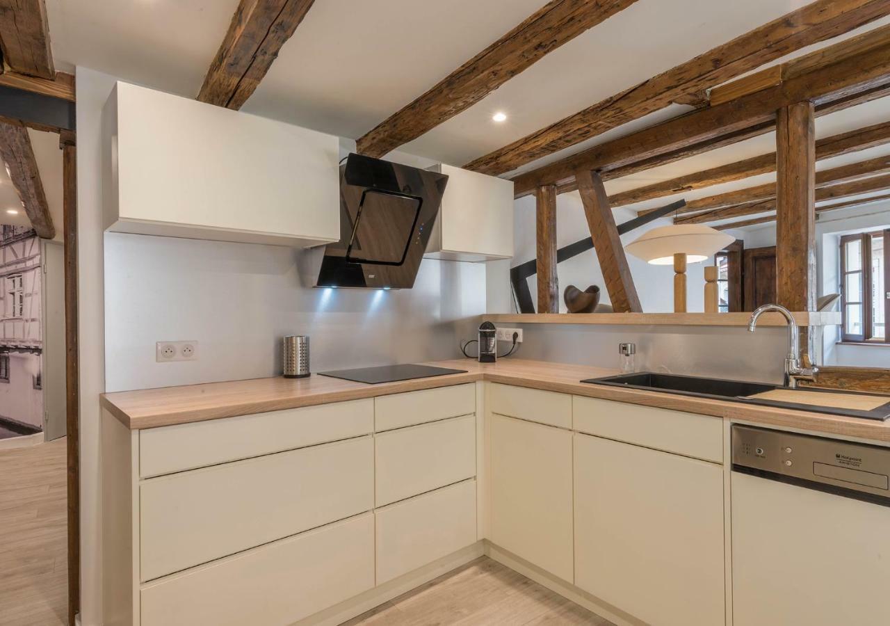 Le Carré d'or - Appartement avec vue Cathédrale Estrasburgo Exterior foto