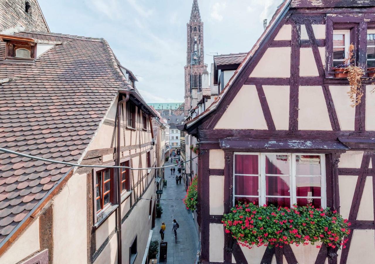 Le Carré d'or - Appartement avec vue Cathédrale Estrasburgo Exterior foto